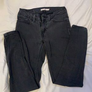 black levi jeans